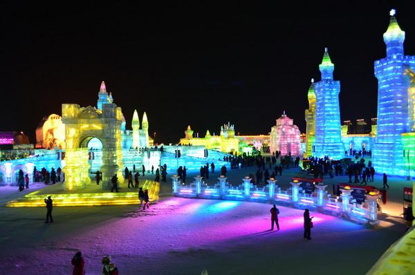 Festival des sculptures de glace et de neige d'Harbin